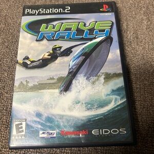 Wave Rally Racing  PlayStation 2 PS2 Game Works Tested With Manual